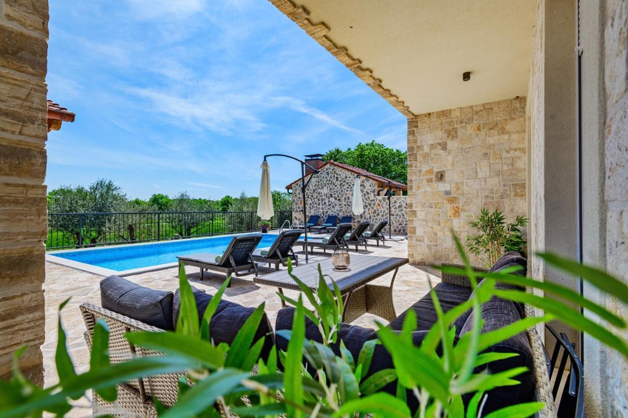 Luxury Stone Villa With Pool - Brisevo Exterior foto